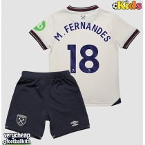 West Ham United Mateus Fernandes #18 Replica Away Minikit 2025-26 Short Sleeve (+ pants)